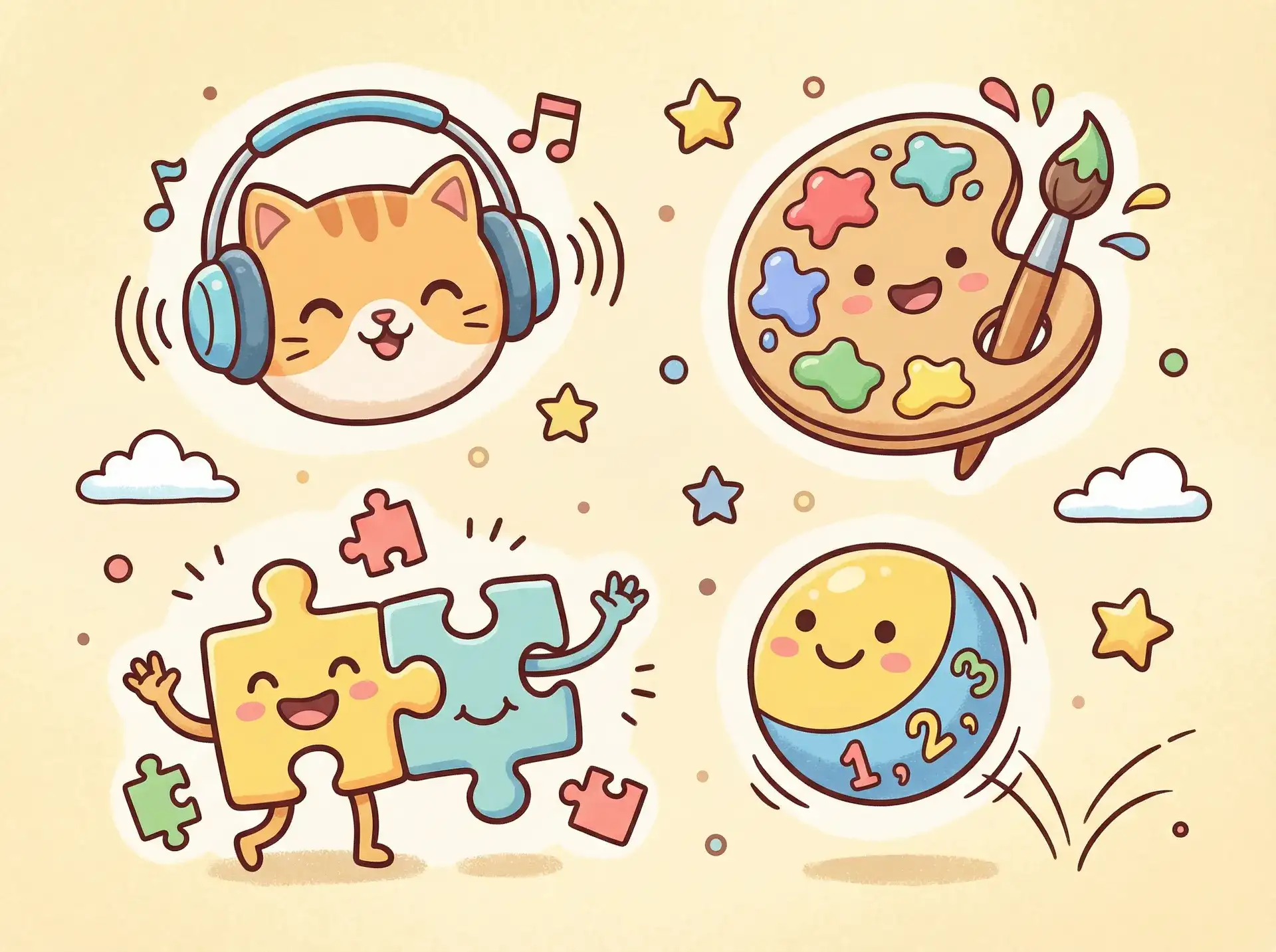 小朋友的手工作品 - metcn 奥雷 益智创作